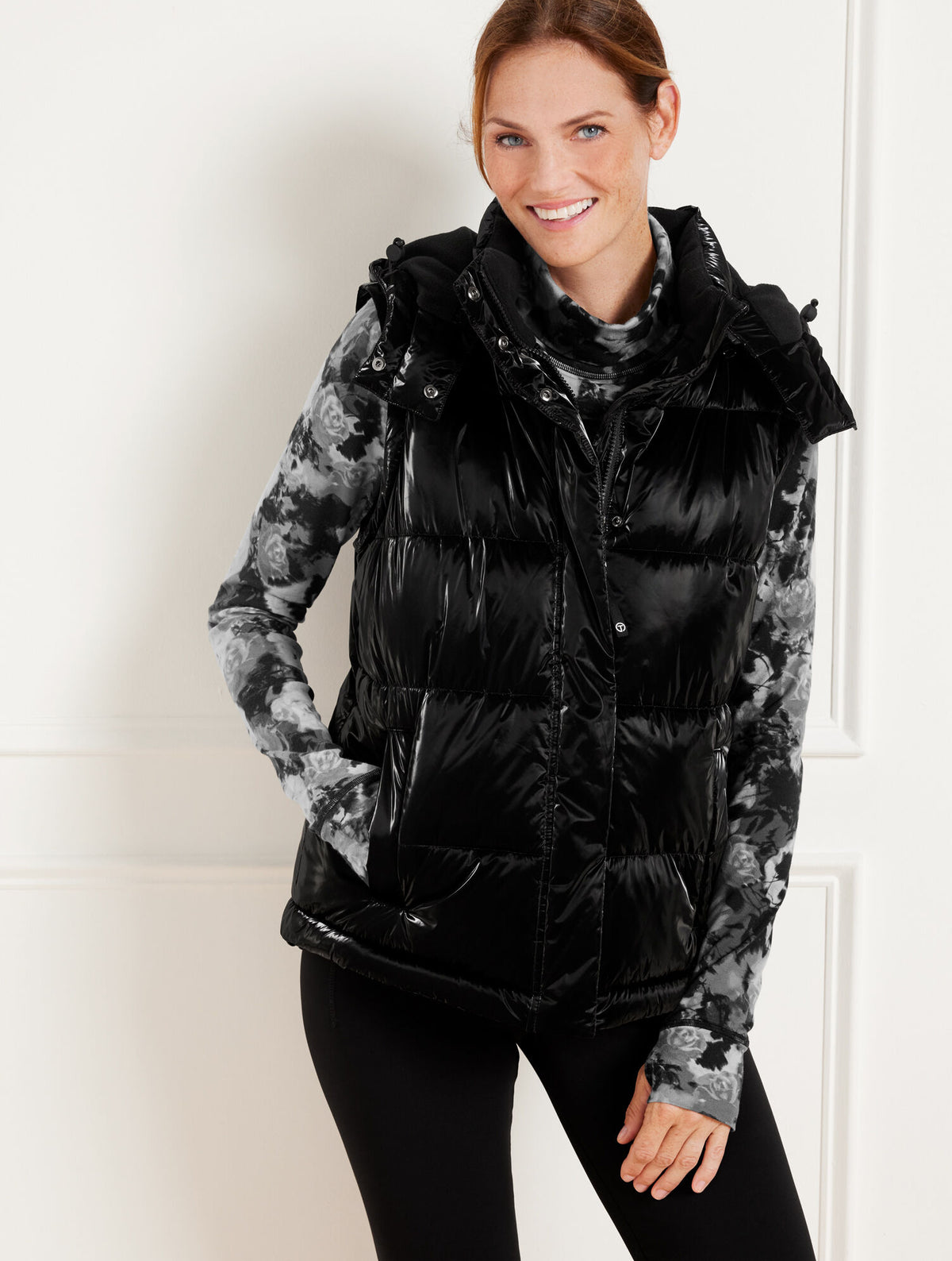 Talbots CONVERTIBLE PUFFER JACKET