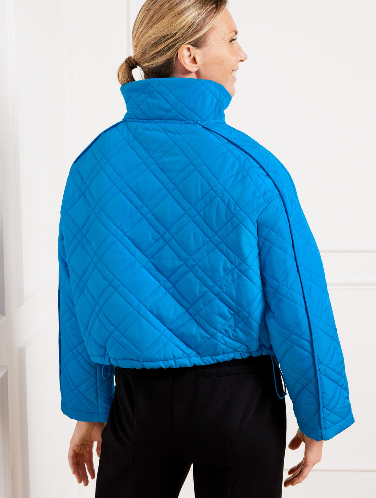 Talbots CROPPED PUFFER JACKET