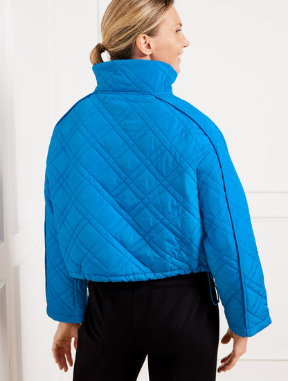 Talbots CROPPED PUFFER JACKET