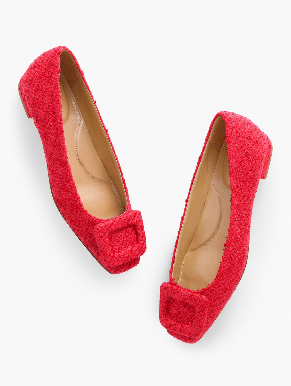 Talbots SUTTON BUCKLE FLATS - SEQUIN BOUCLÉ