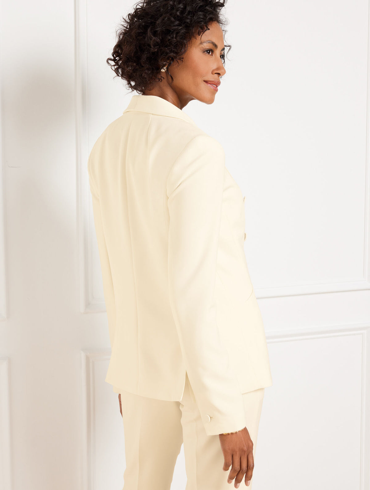 Talbots STRETCH CREPE BLAZER