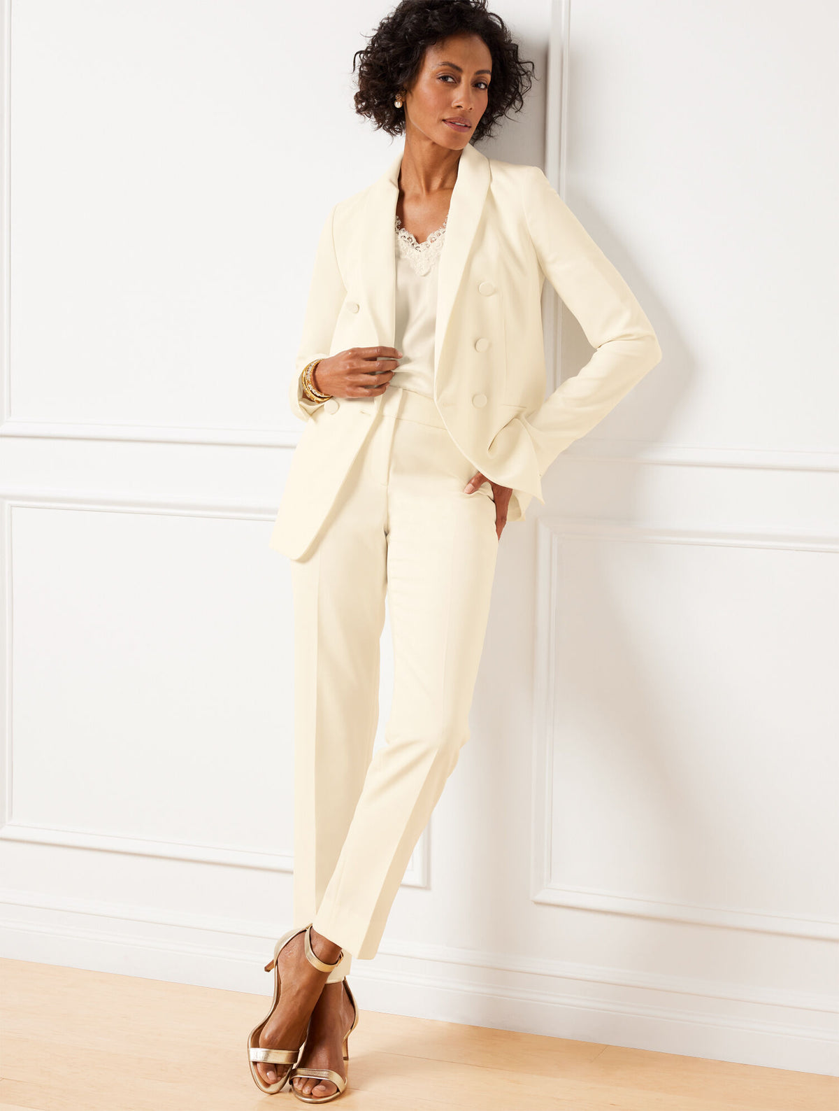 Talbots STRETCH CREPE BLAZER