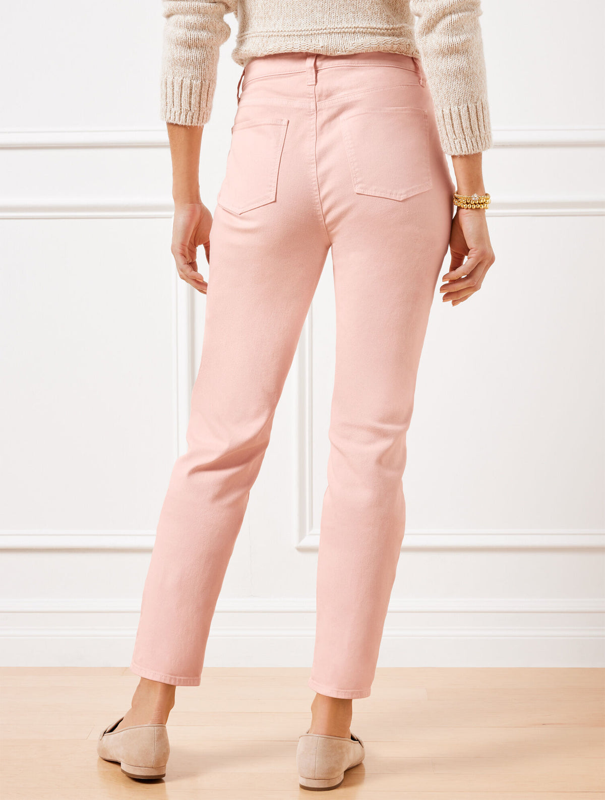 Talbots SLIM ANKLE JEANS - GARMENT DYE