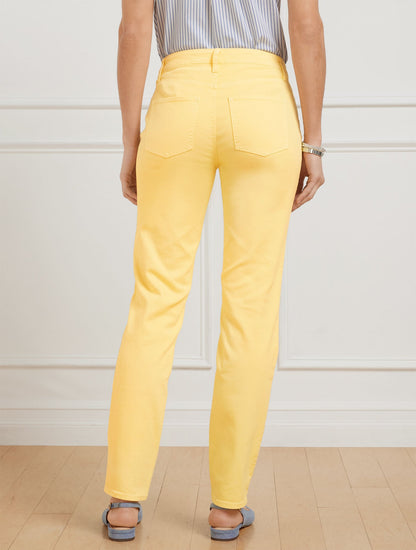 Talbots SLIM ANKLE JEANS - GARMENT DYE