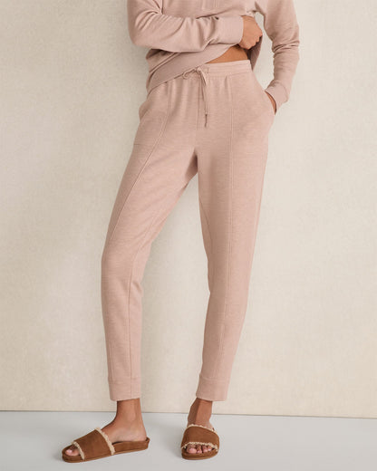 Talbots FLEECE PINTUCK JOGGERS
