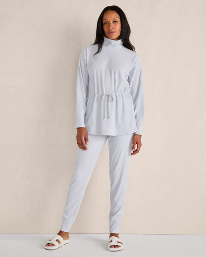 Talbots OTTOMAN RIB DRAWSTRING-WAIST TUNIC