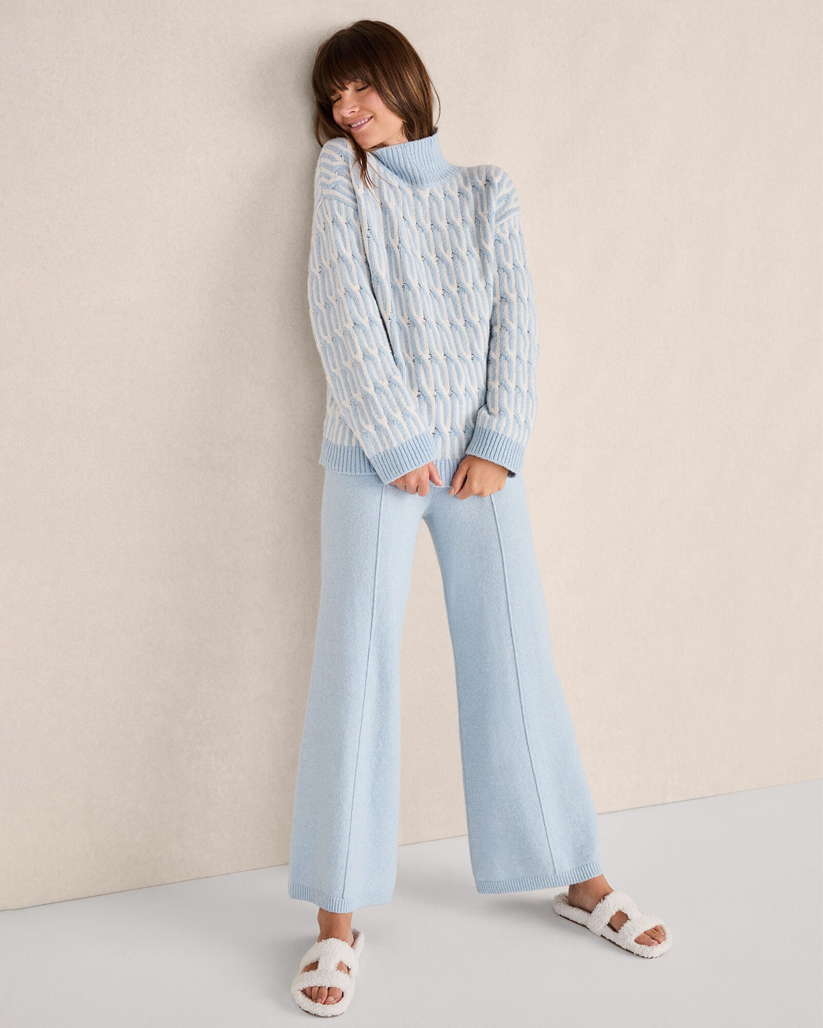 Talbots ORGANIC COTTON JACQUARD SWEATER