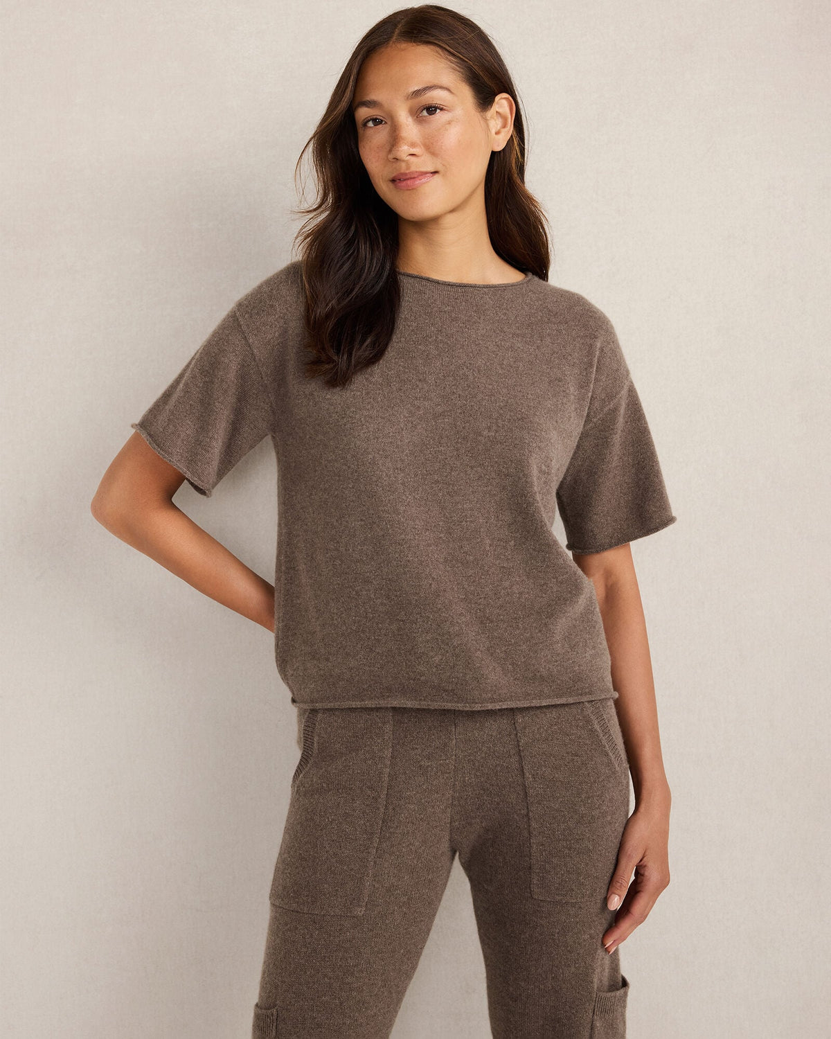 Talbots CASHMERE CREWNECK TEE