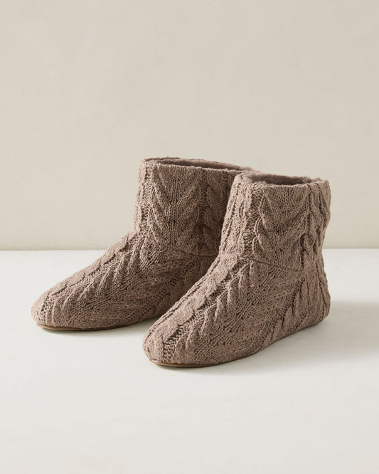 Talbots CABLE KNIT BOOTIES