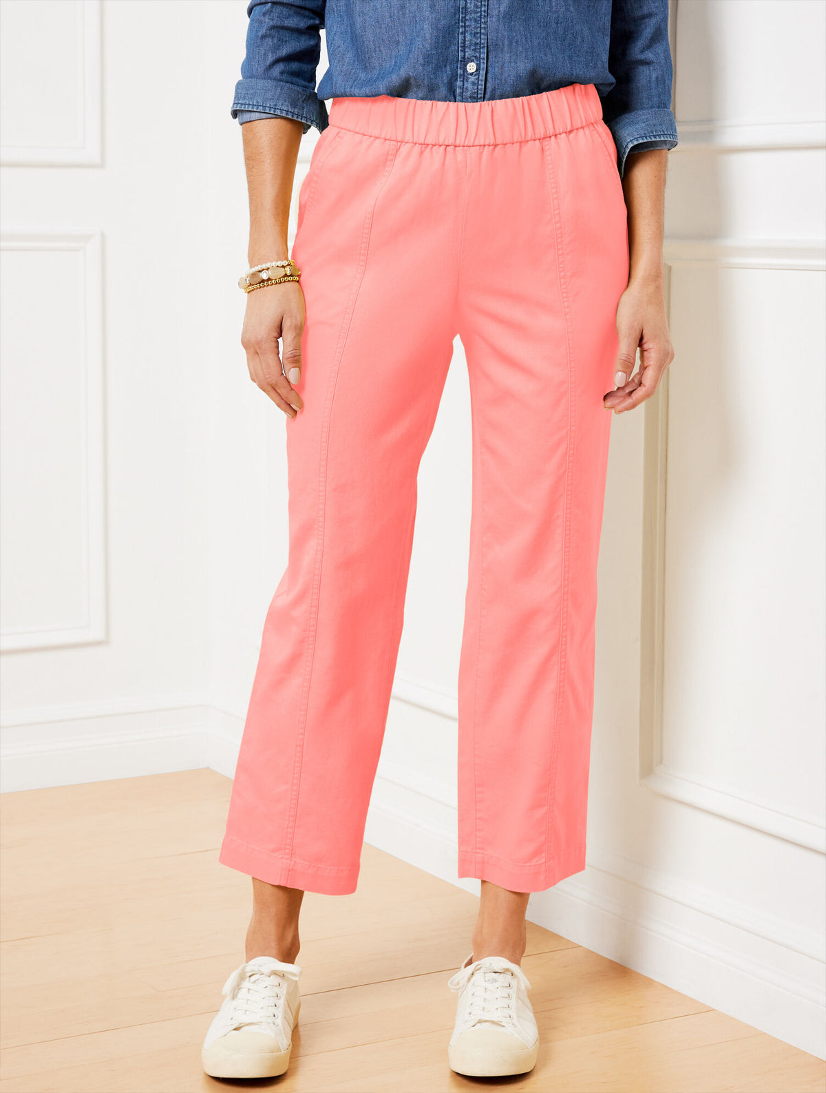 Talbots SLIM CROP PANTS