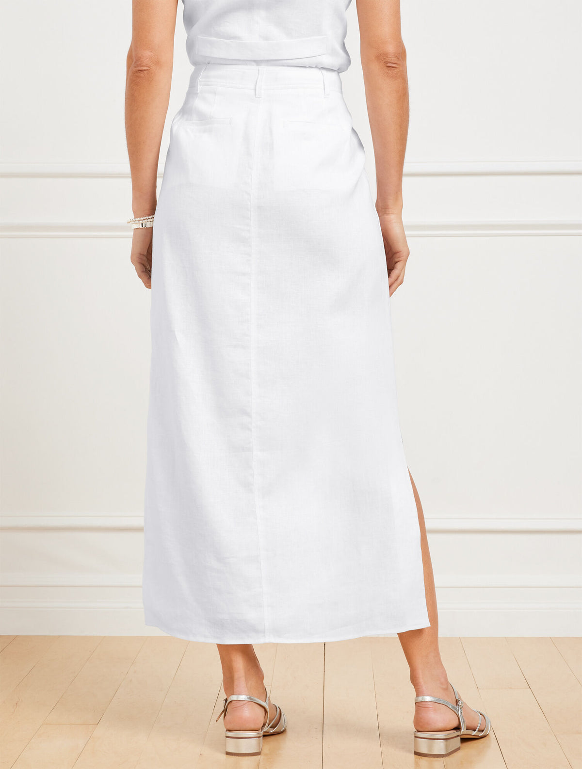 Talbots CLASSIC LINEN TROUSER SKIRT