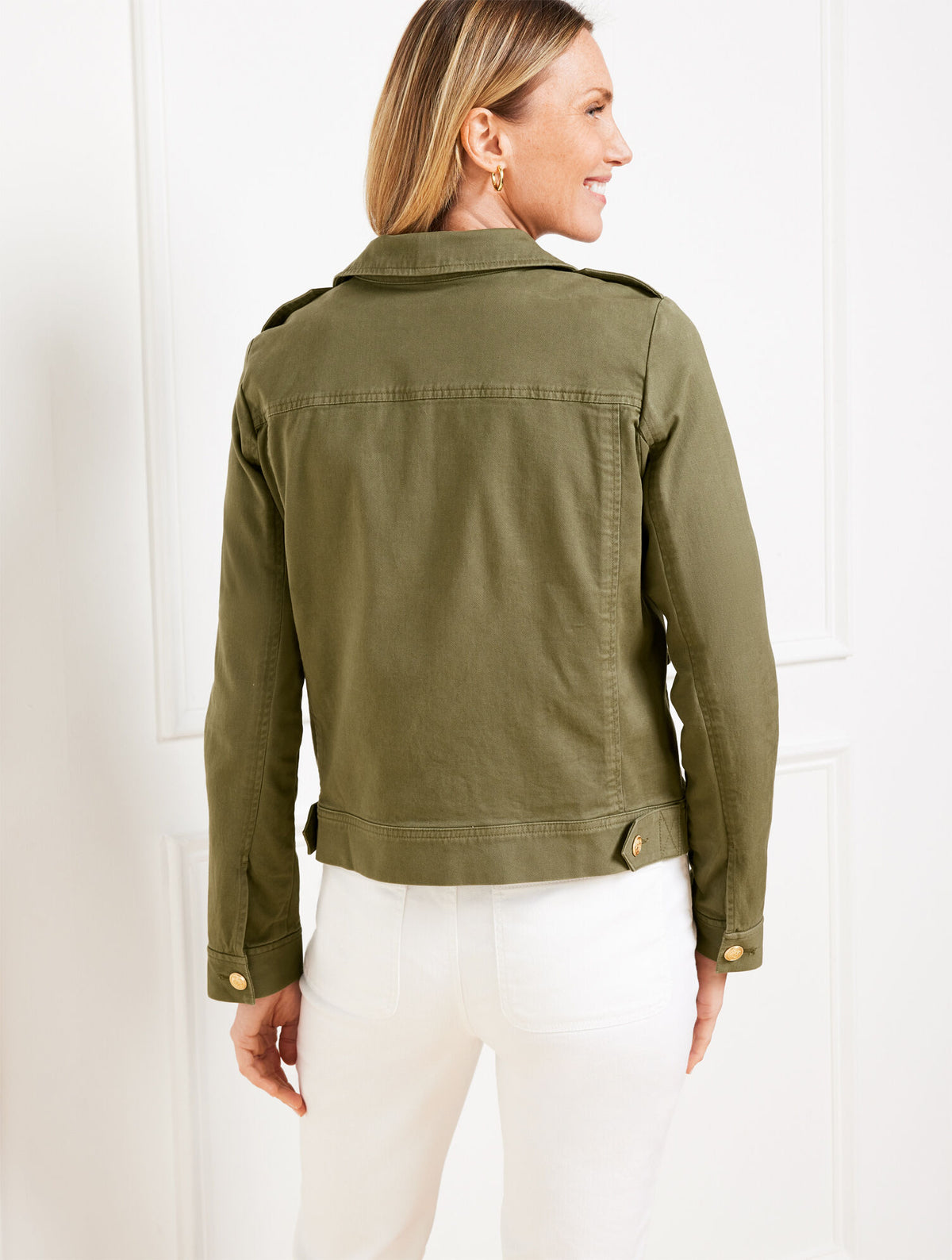 Talbots TWILL JACKET