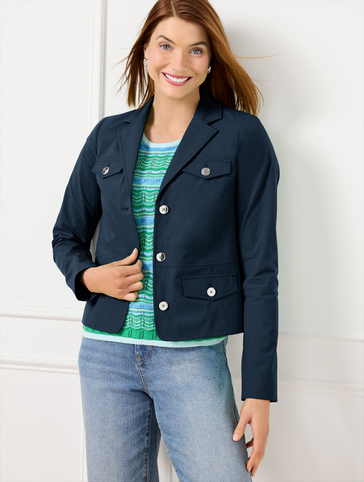 Talbots FRESH POPLIN JACKET