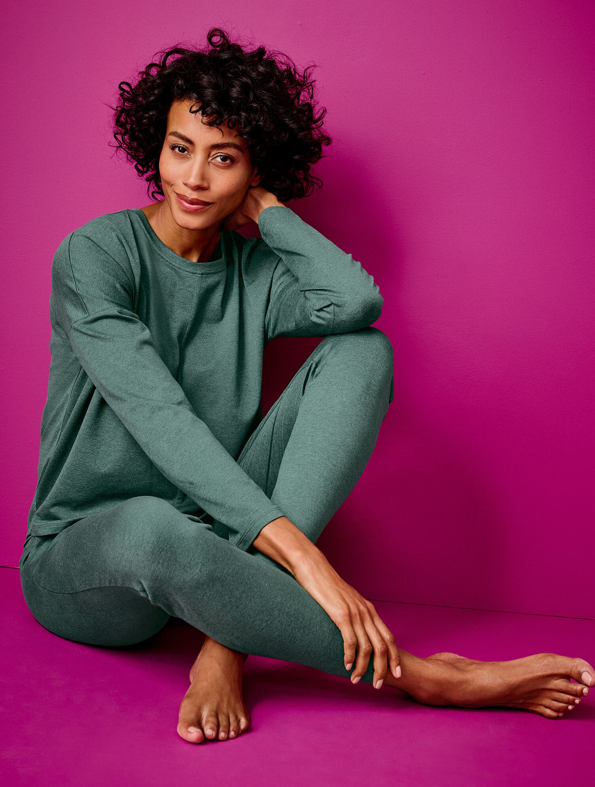 Talbots BUTTERY SOFT EASY KNIT CREWNECK TEE