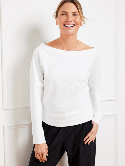 Talbots COZY CRUSH TWO-WAY PULLOVER