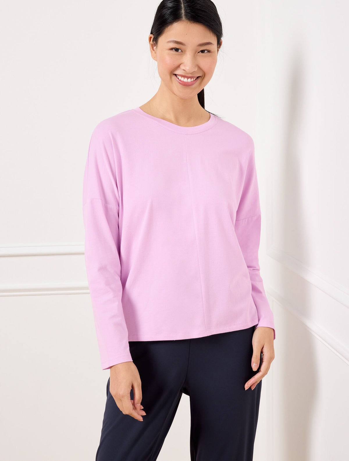 Talbots SUPERSOFT JERSEY BOXY TEE
