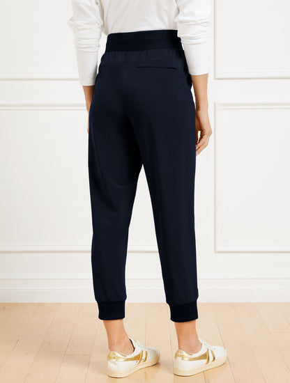 Talbots LIGHTWEIGHT WOVEN STRETCH JOGGERS