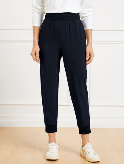 Talbots LIGHTWEIGHT WOVEN STRETCH JOGGERS