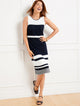 INDIGO/WHITE