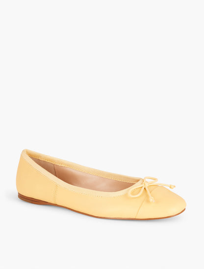 Talbots BLAINE SOFT SOLE NAPPA BALLET FLATS