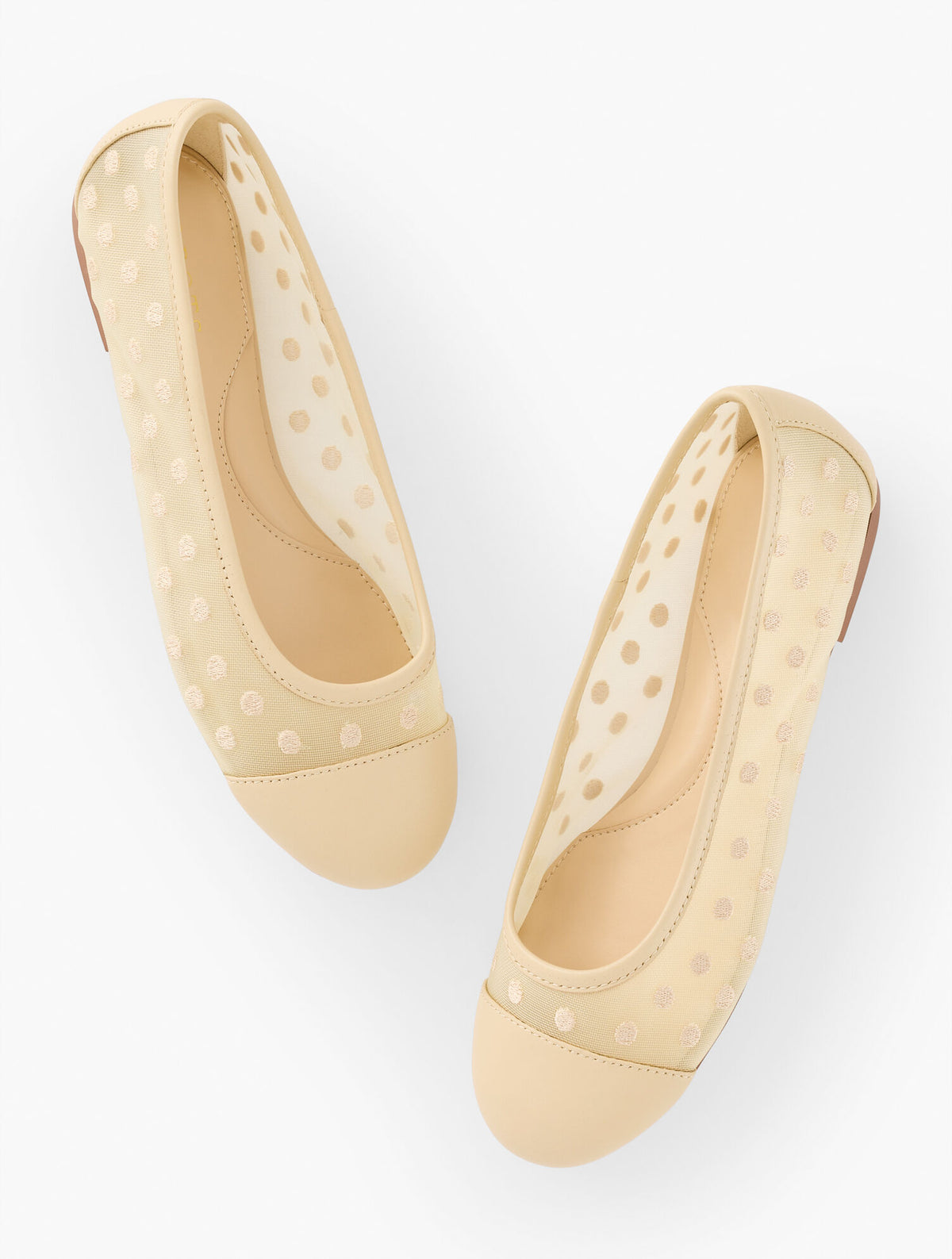 Talbots BLAIR MESH DOT BALLET FLATS
