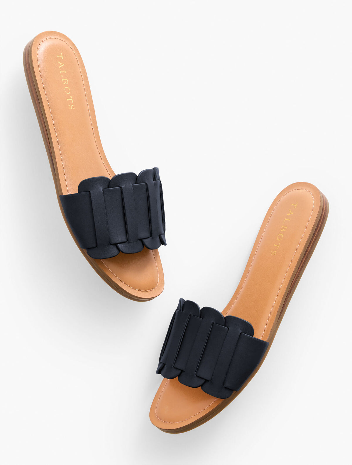 Talbots KAIA VACHETTA DEMI WEDGE SLIDES