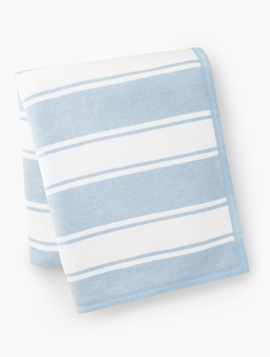 Talbots CHAPPYWRAP BEACHY STRIPE BLANKET