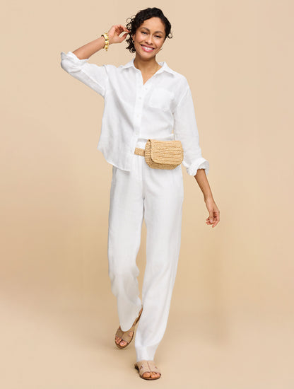 Talbots LINEN SHIRT