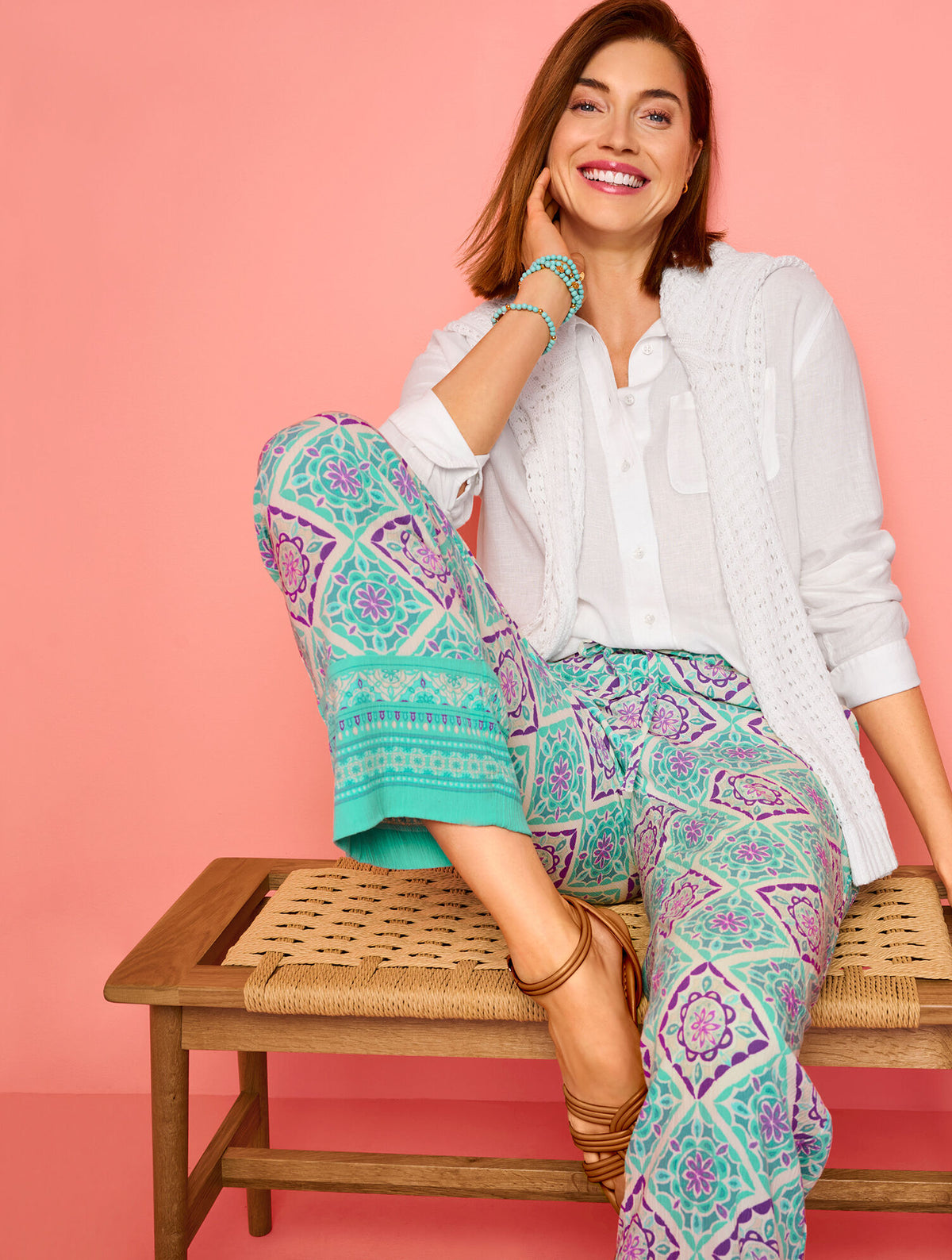 Talbots LINEN SHIRT