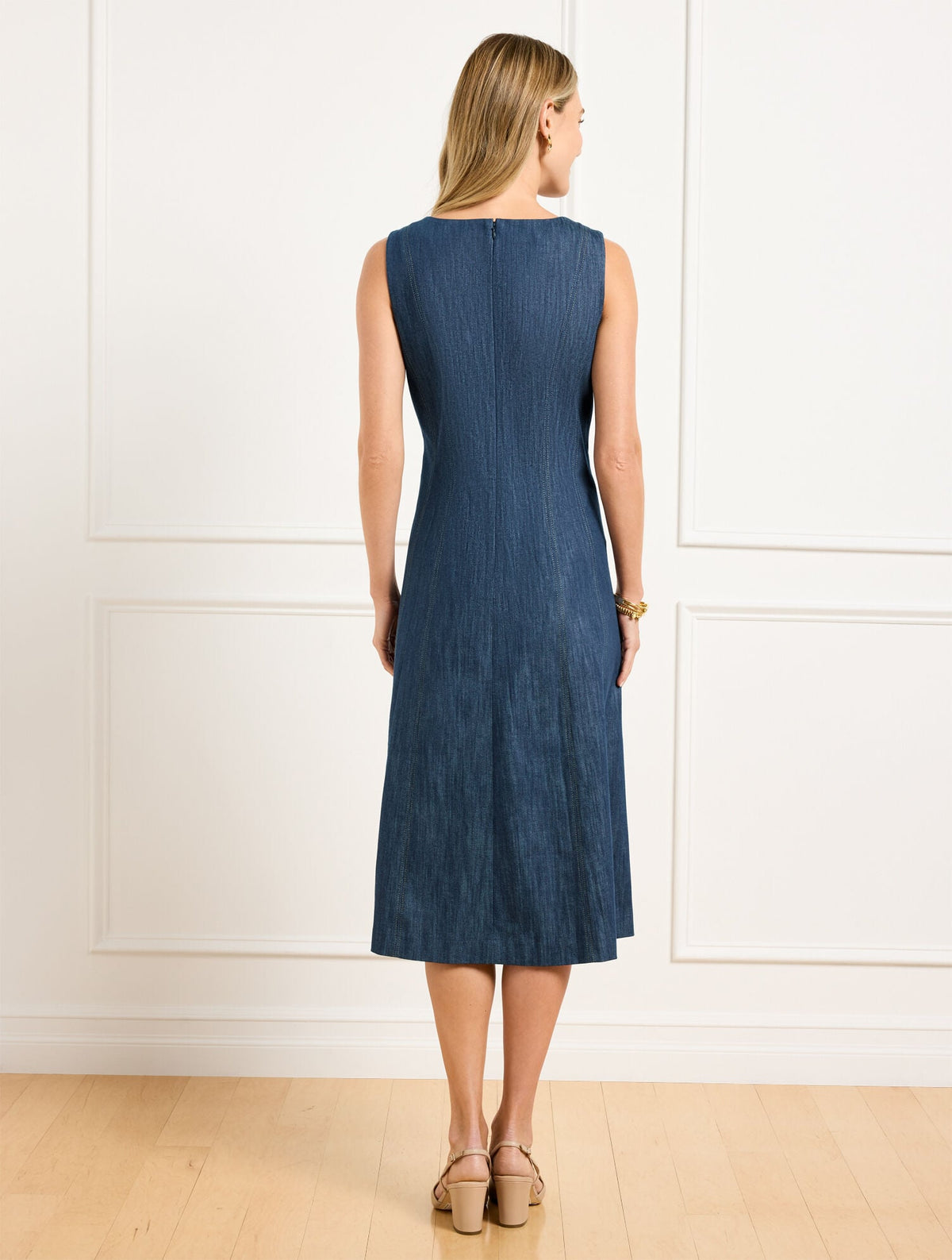 Talbots REFINED DENIM DRESS