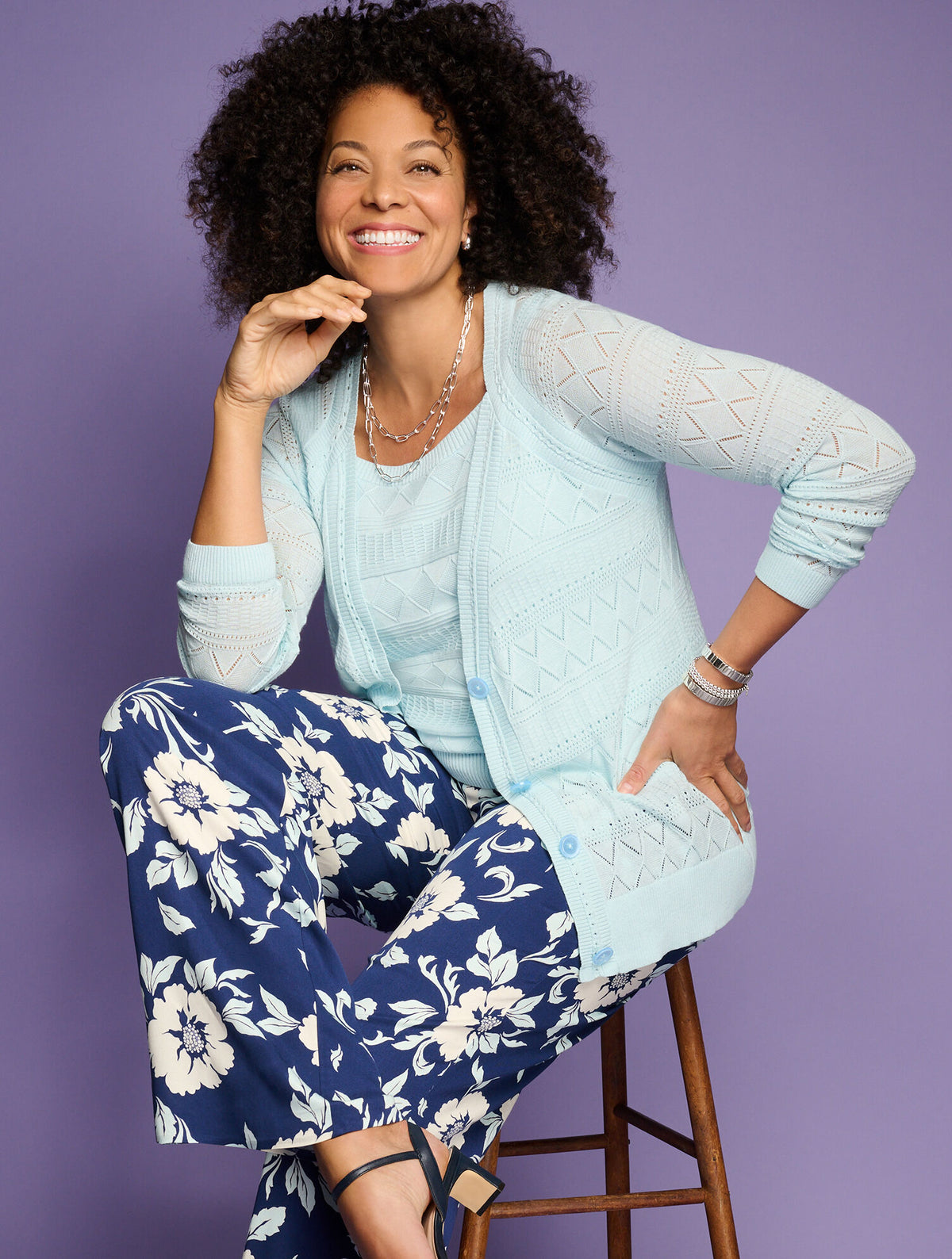 Talbots LACE POINTELLE TANK