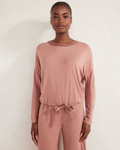 Talbots CALM & COOL CINCHED SLEEP TOP