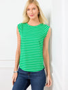 BRIGHT GREEN/WHITE