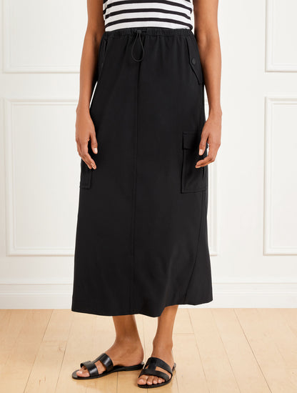 Talbots JOURNEY RIPSTOP CARGO MAXI SKIRT