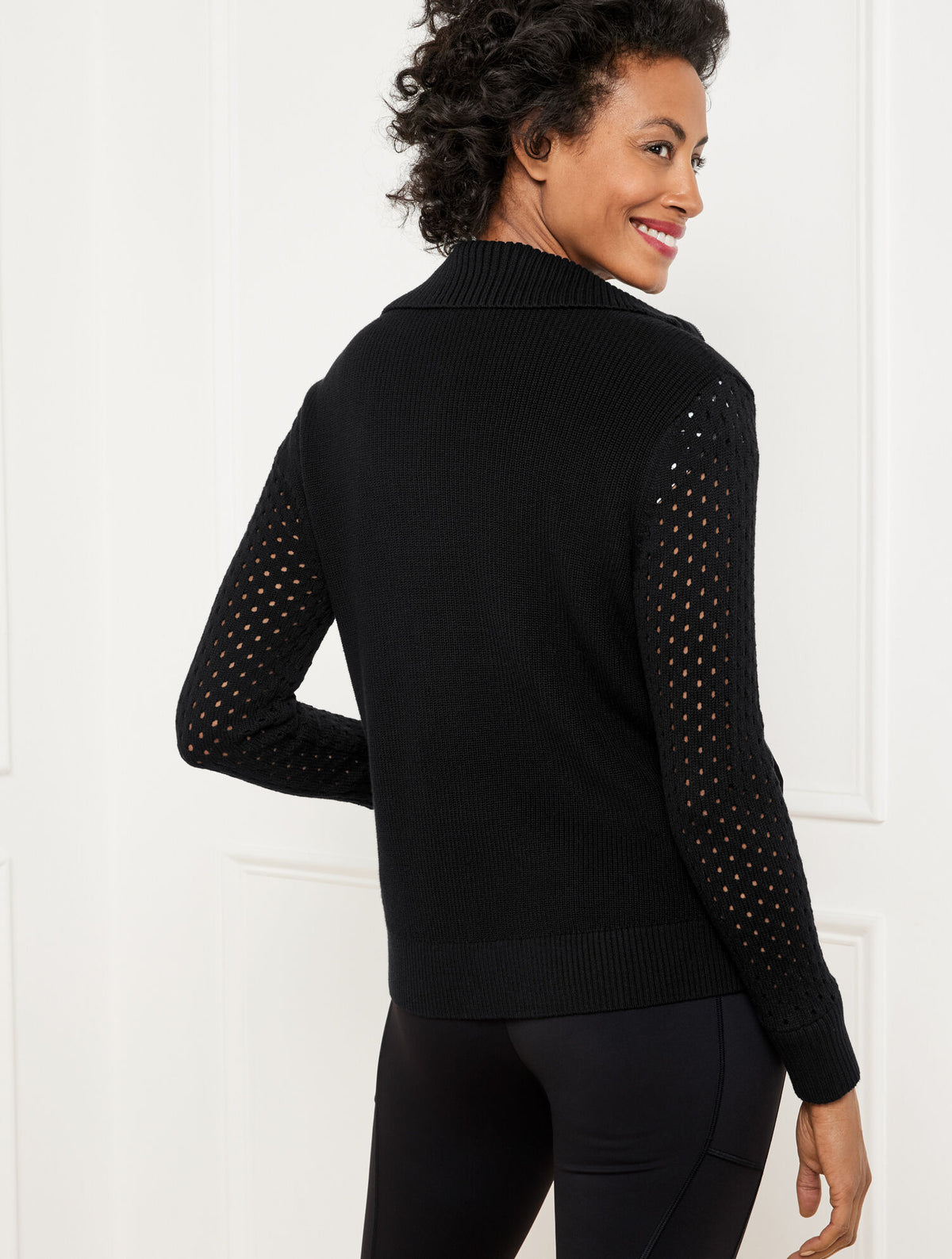 Talbots COOLMAX® TRAVEL SWEATER JACKET