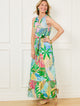 IVORY/VIVID TURQUOISE