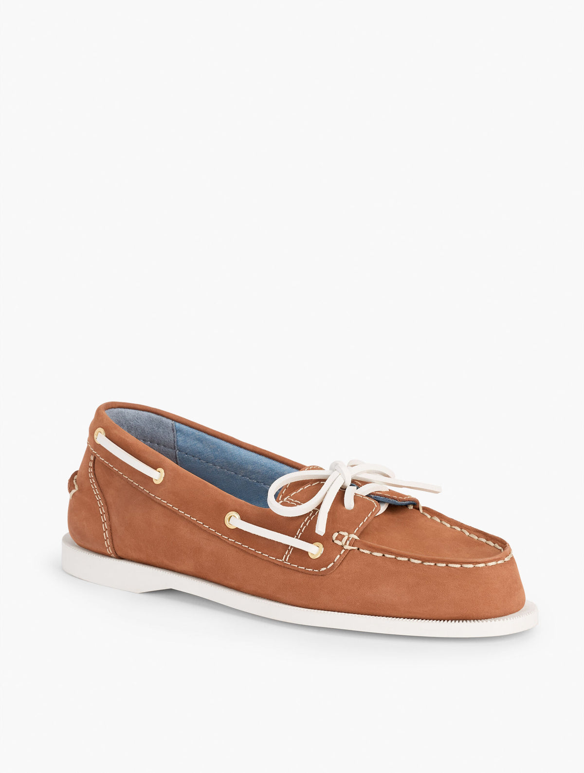 Talbots FINLEY NUBUCK BOAT SHOES