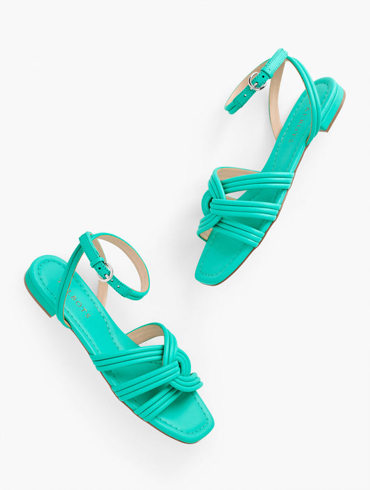Talbots VIOLET TUBULAR NAPPA SANDALS