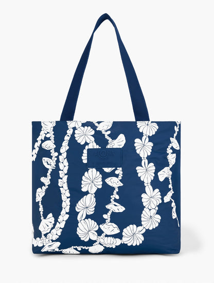 Talbots ALOHA COLLECTION SHELL LEI DAY TRIPPER TOTE