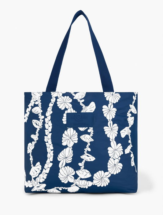 Talbots ALOHA COLLECTION SHELL LEI DAY TRIPPER TOTE