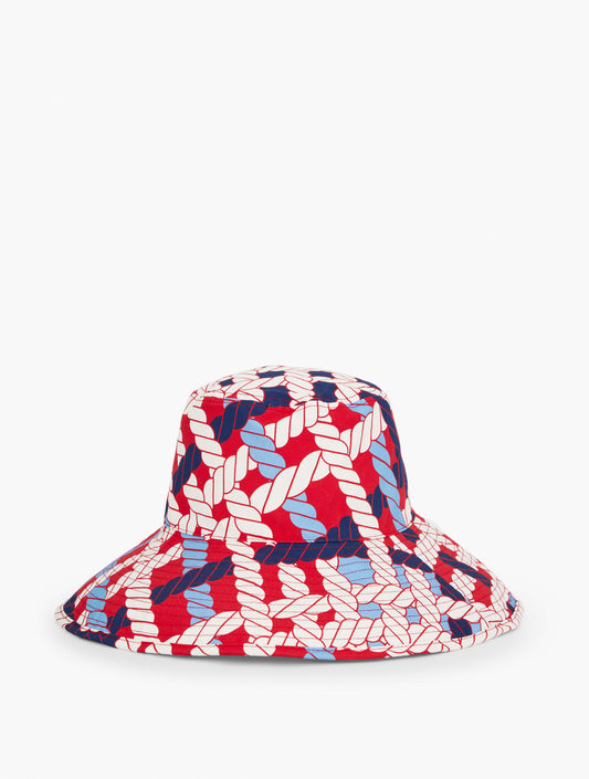 Talbots NAUTICAL VIBES WIDE BRIM HAT