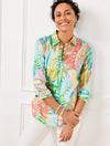 IVORY VIVID TURQUOISE MLT