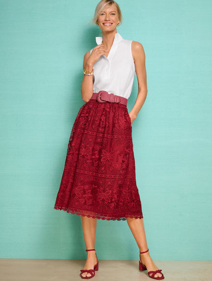 Talbots SLEEVELESS NON-IRON POPOVER