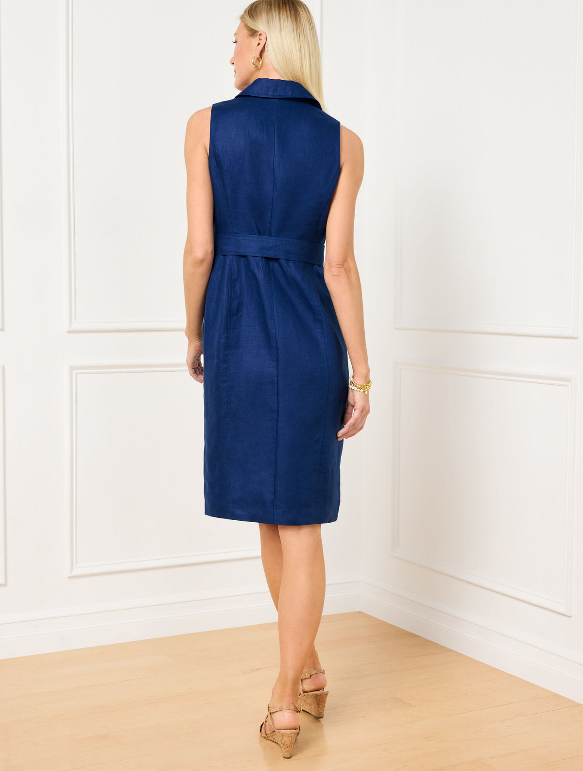 Talbots LUXE IRISH LINEN DRESS