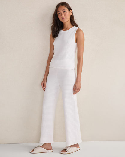 Talbots ORGANIC COTTON LINEAR STITCH STRAIGHT LEG PANTS