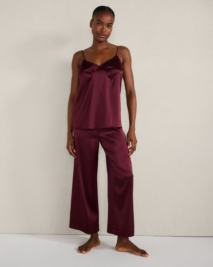 Talbots WASHABLE SILK PLEATED CAMI
