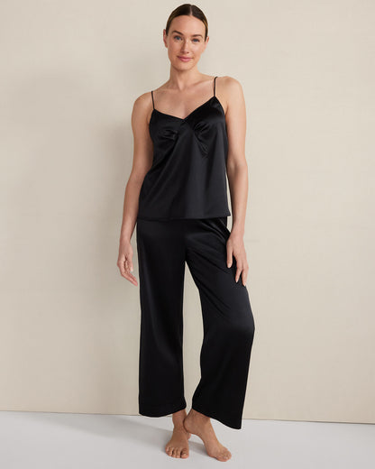 Talbots WASHABLE SILK PLEATED CAMI