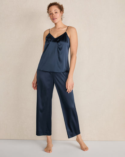 Talbots WASHABLE SILK PLEATED CAMI