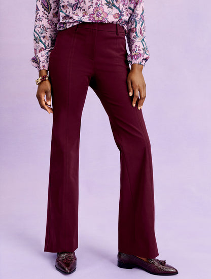 Talbots FLARE LEG COTTON BI-STRETCH PANTS