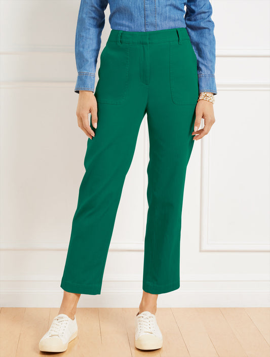 Talbots TAPERED ANKLE PANTS
